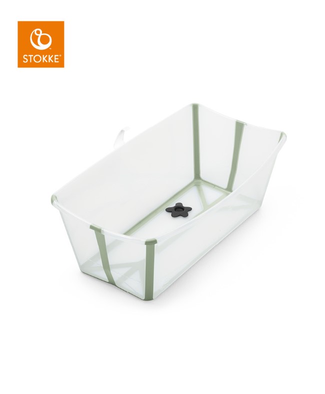 Μπανάκι Stokke Flexi Bath, Transparent Green
